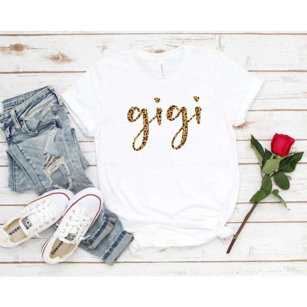 Leopard Gigi Unisex Graphic T Shirt
